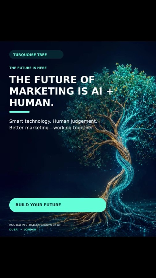 Turquoise Tree on TikTok: the future of marketing is AI plus human